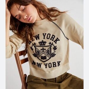 Free People New York Sweatshirt